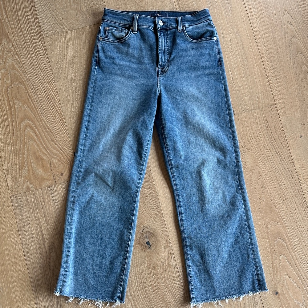 7 For All Mankind Classic Cropped Women's Jeans Size 27